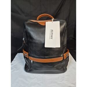 ALTOSY Genuine Leather Backpack Purse for Women Large Convertible Shoulder bag